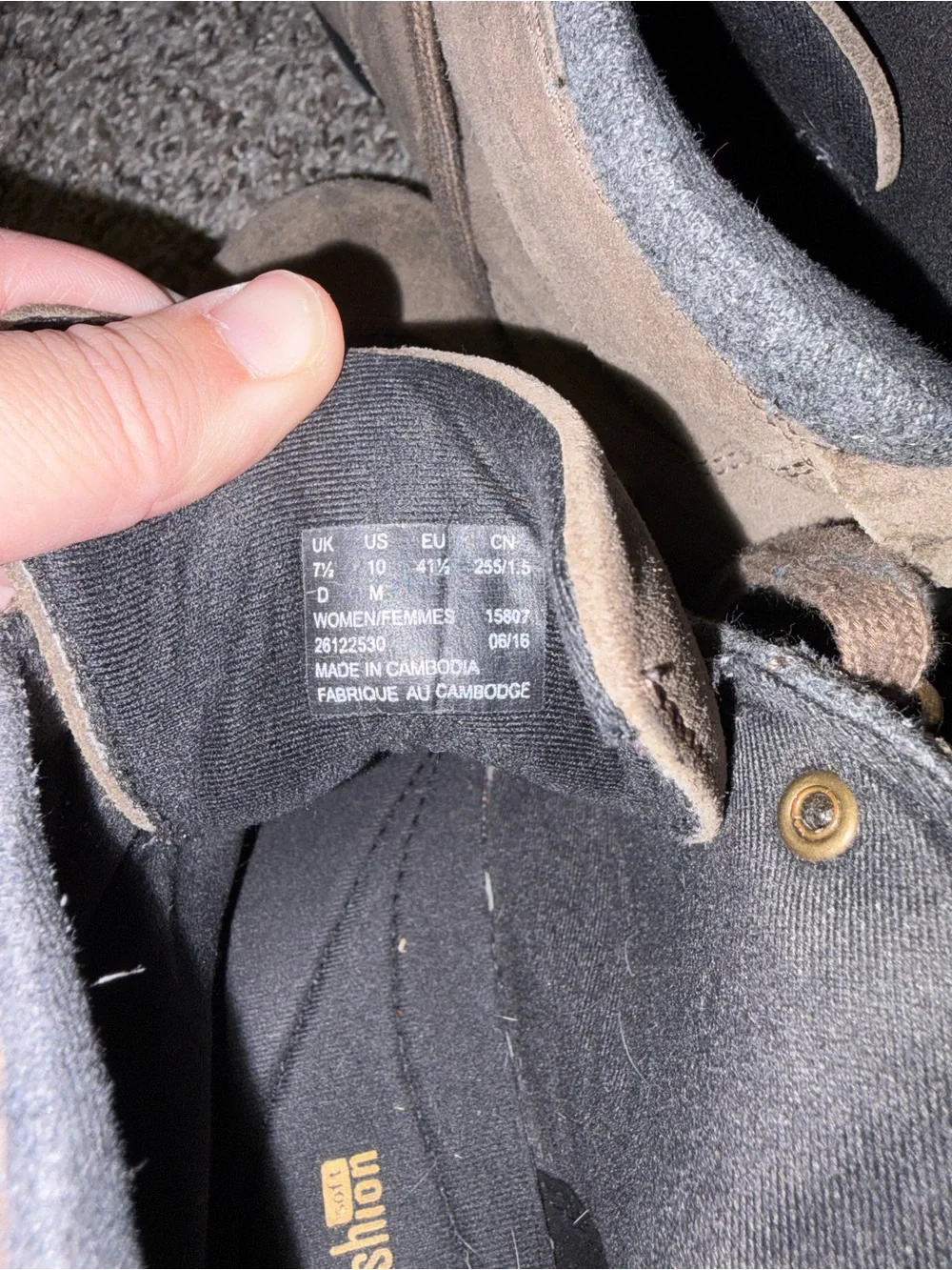 Clark’s Brown Suede Winter Boots